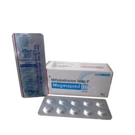 Methylprednisolone Tablets IP, 16mg at Rs 1100/box in Panchkula | ID ...