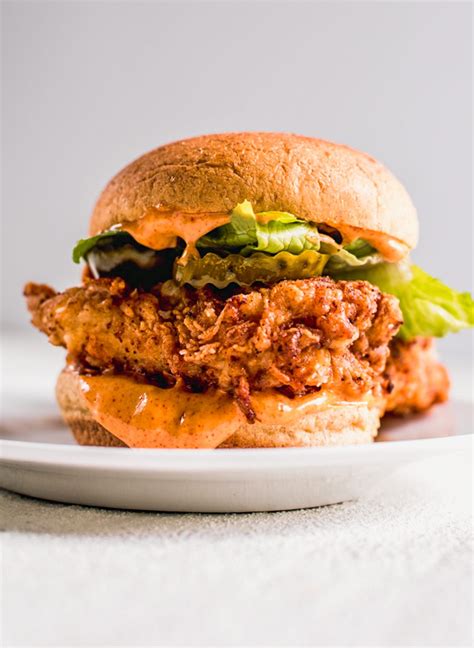 Fried Chicken Sandwich Recipe - Easy Chicken Recipes | Fried chicken ...