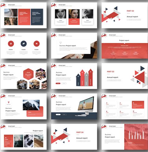 Business Portfolio Template Powerpoint - Printable Word Searches