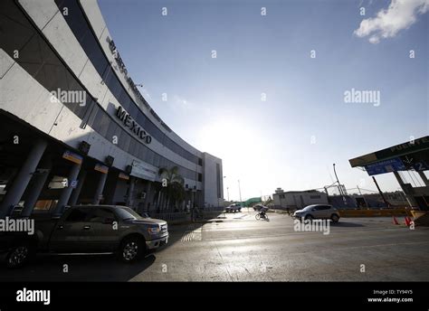 The border crossing into the United States is seen in Nuevo Laredo ...