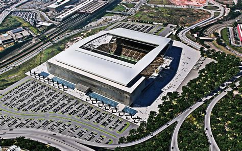 Arena Corinthians 4k Brazilian football stadium Sao Paulo Brazil ...