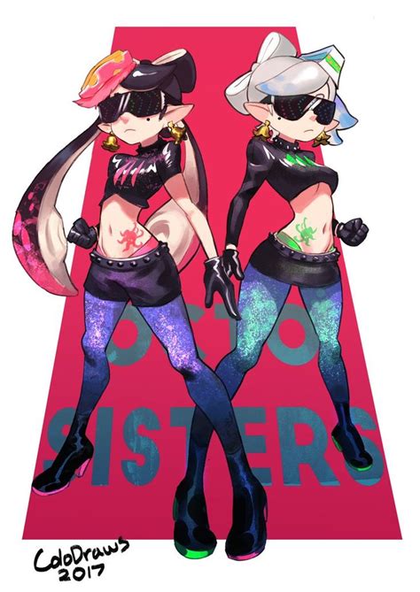 Colodraws on | Splatoon squid sisters, Splatoon comics, Splatoon 2 art