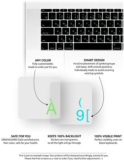 French (Canadian) Keyboard Stickers with Transparent Background | Keyshorts