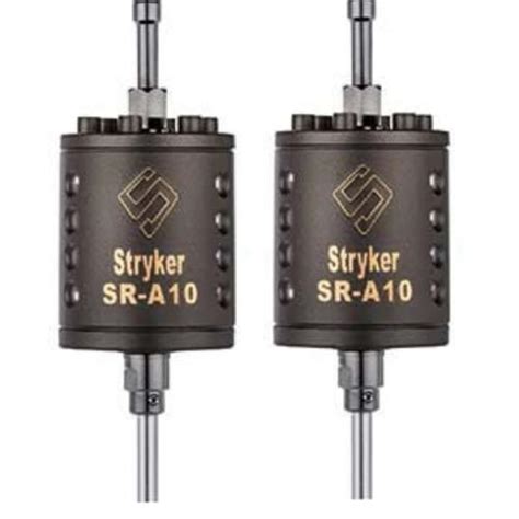 Stryker SR-A10 CB Antenna Pair | Stainless Steel CB Antenna