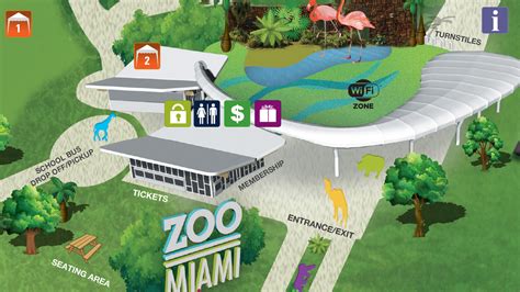 Zoo Miami Guide Map on Behance