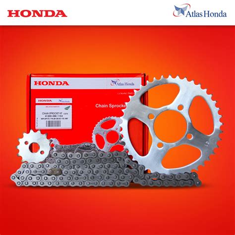 Chain Sprocket Kit CD70 - Atlas Honda