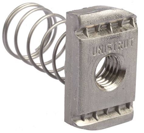 P NL10 SS Unistrut | Unistrut Channel Nut, M10, Nut Base Dimensions 41 ...