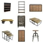 Spitalfields industrial rustic living room furniture collection ~ Fresh ...