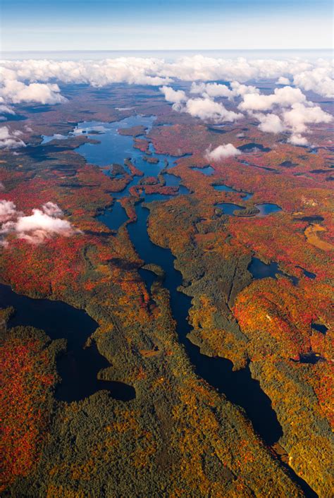 Lows Lake Fall Aerial Vert V1 Photography Art | Kurt Gardner ...