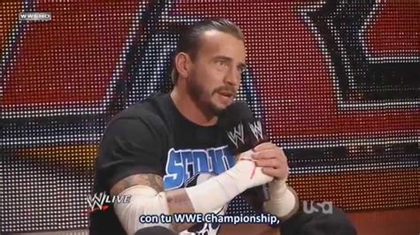 CM Punk Pipebomb Promo (27.jun.2011) (sub español) (HD) - YouTube