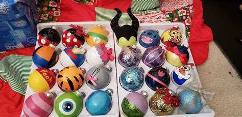 Disney Ornaments | Disney ornaments, Handmade ornaments, Christmas ornaments