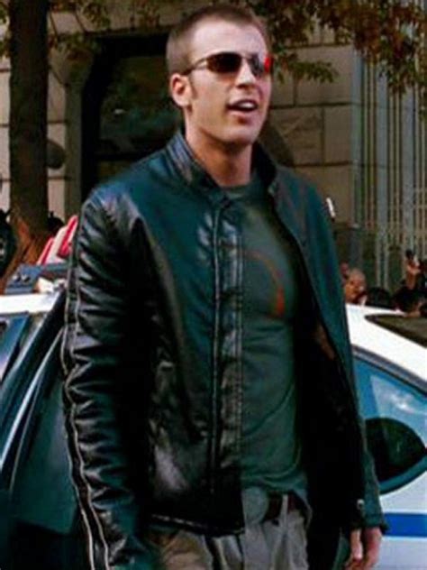 Chris Evans Fantastic Four Leather Jacket