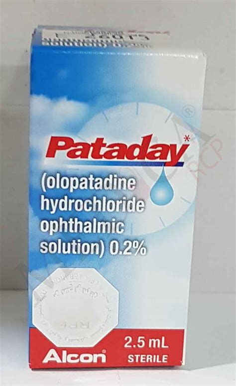 Medica RCP |Pataday | Indications | Side Effects | Composition | Route ...