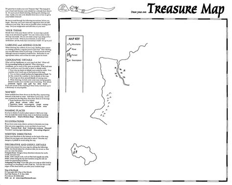 Treasure Map - Maps for the Classroom