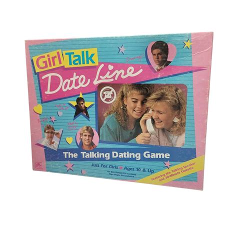 Girl Talk Date Line board game