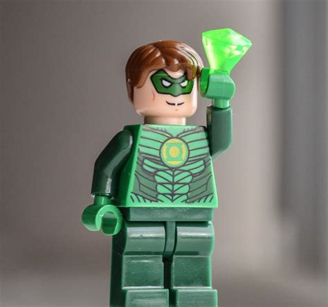 Green Lantern 2011 Film Version LEGO-style minifigure