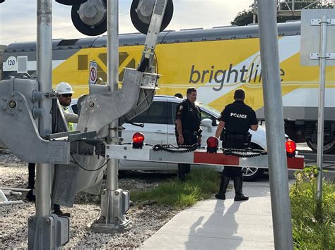 Pedestrian killed in Brightline passenger train collision in Melbourne