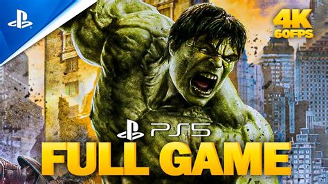 The Incredible Hulk Full Game Walkthrough Gameplay | 4K 60FPS - No Commentary - YouTube