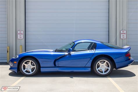 Used 1996 Dodge Viper GTS Blue and White Stripes For Sale (Special ...