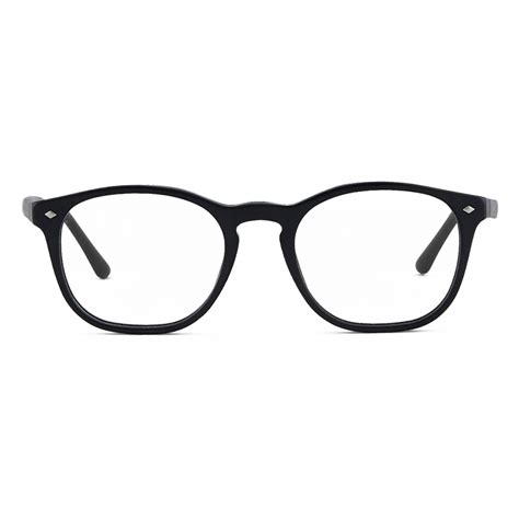 Giorgio Armani - Round Man Optical Glasses - Black – Optical Glasses - Giorgio Armani Eyewear ...