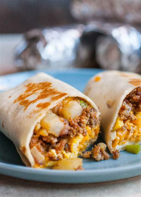 Sausage & Egg Freezer Breakfast Burritos Recipe