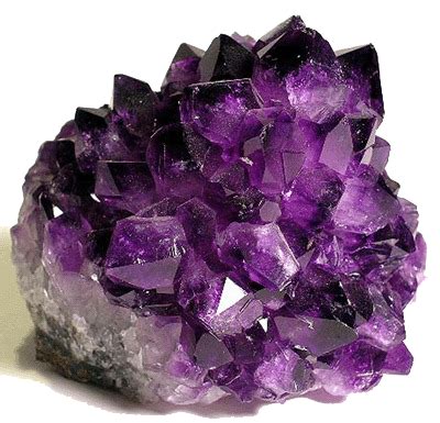 amethyst crystals transparent background - Clip Art Library