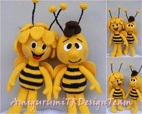 Maya the Bee and Willy-AmigurumiTRDesignTeam | Etsy