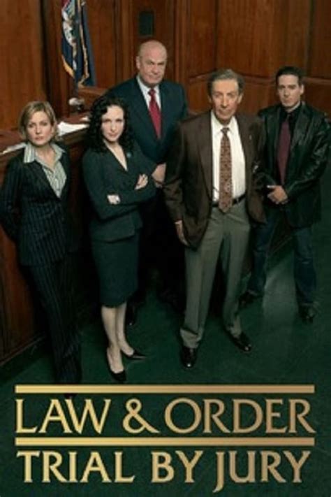 Law & Order: Trial by Jury (TV Series 2005-2006) — The Movie Database ...