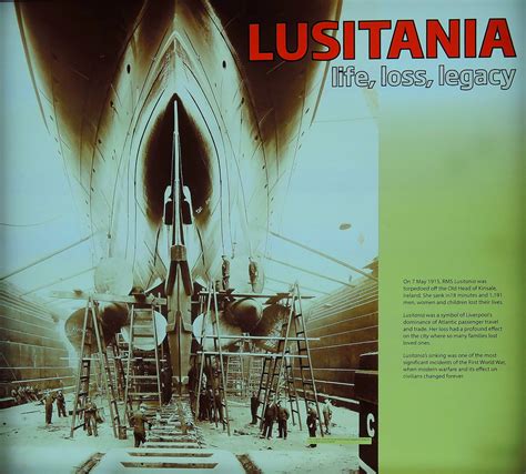 Lusitania Exhibition, Merseyside Maritime Museum, Liverpoo… | Flickr