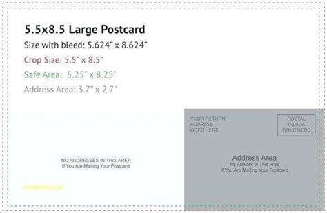 56 Online Oversized Postcard Template Usps PSD File with Oversized ...