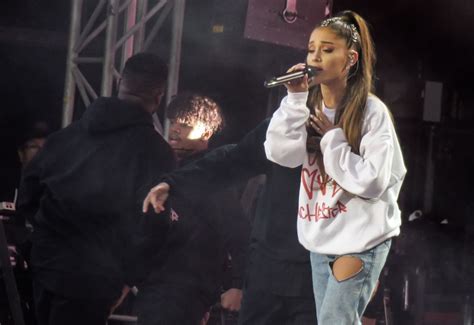 Ariana Grande - One Love Manchester Benefit Concert at Old Trafford in ...