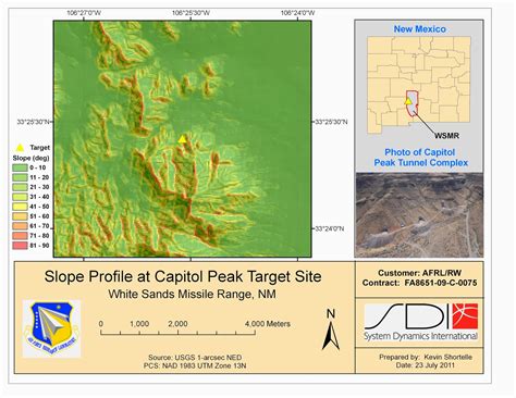 Geo2030 Consulting, LLC: White Sands Missile Range Topography