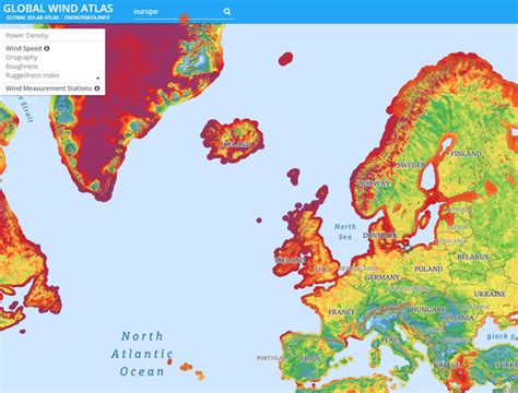 Space in Images - 2018 - 01 - Wind speed in Europe