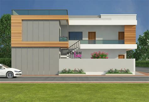 3D Architectural Rendering Services | Interior Design Styles » contemporary style home exterior