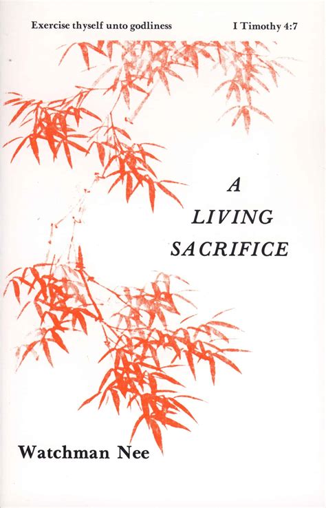 A Living Sacrifice | CLC Publications