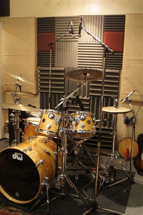 At Jeff Coopers Drum Studio | Music studio room, Home studio setup, Home studio music