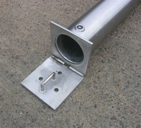 Fold Down Bollard | Stainless Steel Bollard | Kent Stainless