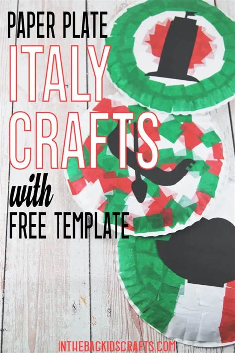 Italy Craft for Kids (with FREE Template) • In the Bag Kids' Crafts