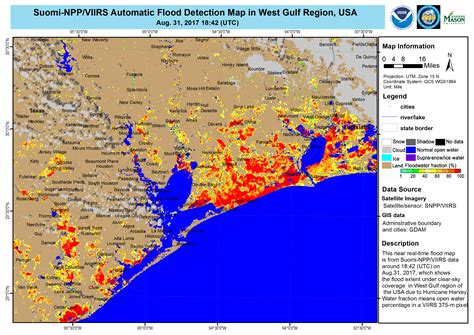 Harvey Flooding Map