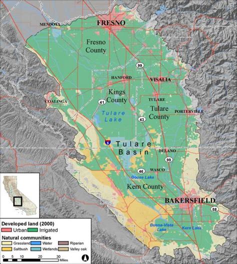 Maps - Tulare Basin Watershed Network