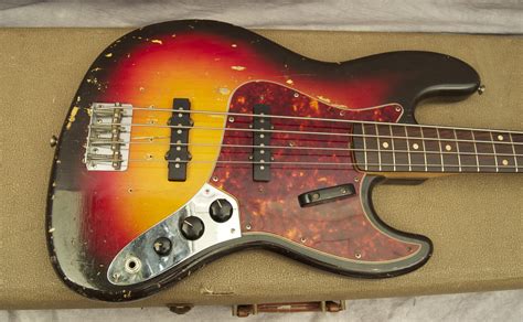 Fender Jazz 1962 Sunburst Bass For Sale Andy Baxter Bass & Guitars Ltd