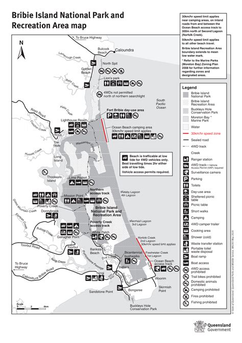 Bribie Island National Park and Recreation Area Map (PDF, 407KB) - DocsLib