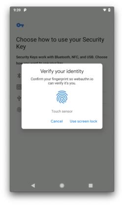 Web Authentication in Firefox for Android | Mozilla Security Blog