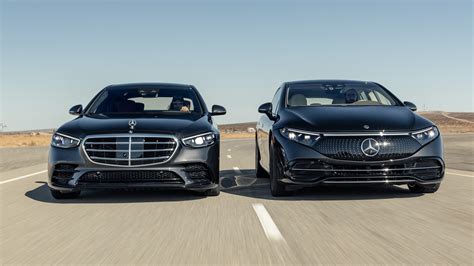 Mercedes-Benz S580 V-8 vs. EQS580 Comparison Test Review: Gas or Electric?