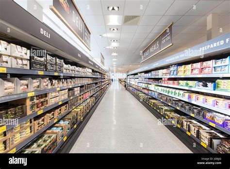 Interior pictures of an Aldi supermarket Stock Photo - Alamy