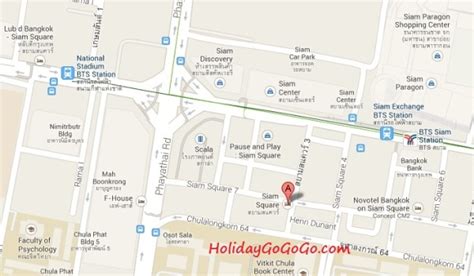 How to go to Siam Square in Bangkok | HolidayGoGoGo.com