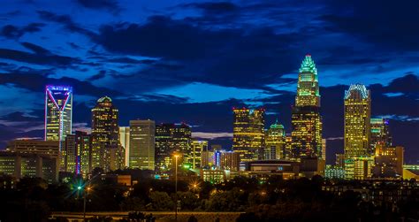 charlotte skyline | Charlotte skyline, Skyline, Travel and tourism