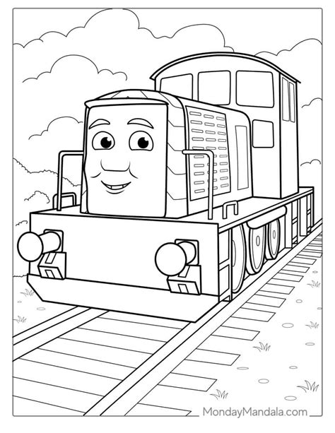 42 Thomas & Friends Coloring Pages (Free PDF Printables)