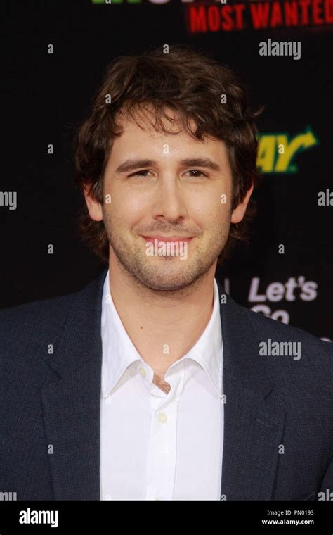 Josh Groban at the Disney's World Premiere of "Muppets Most Wanted." Arrivals held at El Capitan ...