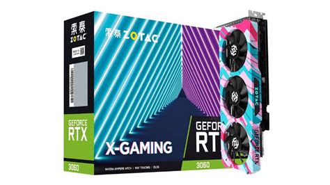 Zotac Nvidia Geforce Rtx3060 X-gaming Goc Gddr6 128 Bit Graphics Cards ...